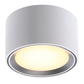 Plafoniere cu spoturi, Spoturi aplicate - Spot LED aplicat Fallon alb/otel 4-Step MOODMAKER