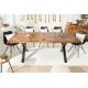 Mese dining - Masa design industrial Infinity Home 160cm, mango natur