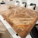 Mese dining - Masa design industrial Infinity Home 160cm, mango natur