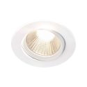 Set de 3 spoturi LED dimabile incastrabile Dorado alb 2700K 