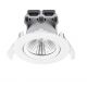 Spoturi tavan fals - Set de 3 spoturi LED dimabile incastrabile Fremont alb 2700K