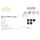 Plafoniere - Plafoniera LED Oja 42 2700K MOODMAKER