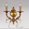 Aplica de perete LUX, cristal Asfour, ceramica Celia