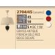 Candelabre, Lustre - Lustra LUX fabricata manual, diam.45cm, ceramica Celia