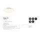 Iluminat pentru baie - Plafoniera LED pentru baie Ask 41