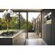 Aplice - Aplica perete ambientala de exterior IP44 Canto Maxi 2 alba