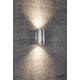 Aplice - Aplica perete ambientala de exterior IP44 Canto Maxi 2 galvanizat