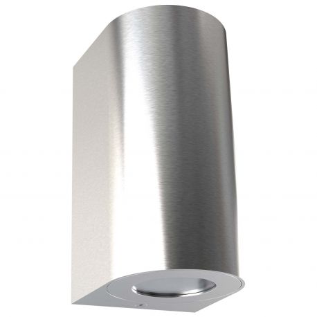 Aplice - Aplica perete ambientala de exterior IP44 Canto Maxi 2 otel