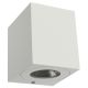 Aplice - Aplica LED ambientala de exterior IP44 Canto Kubi 2 alba