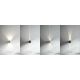 Aplice - Aplica LED ambientala de exterior IP44 Canto Kubi 2 galvanizat
