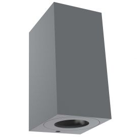Aplice - Aplica perete ambientala de exterior IP44 Canto Maxi Kubi 2 gri