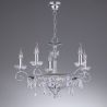 Candelabru 5 brate LUX, cristal Asfour, Irina