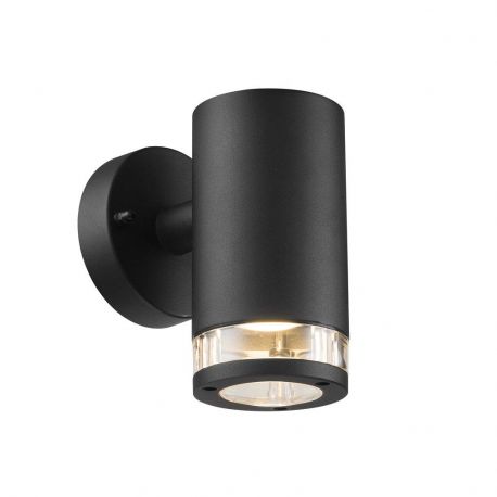 Aplice - Aplica de perete exterior stil modern Birk I neagra