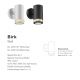 Aplice - Aplica de perete exterior stil modern Birk I neagra
