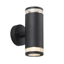 Aplice - Aplica de perete exterior stil modern Birk II neagra