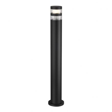 Stalpi - Stalp iluminat exterior stil modern Birk negru