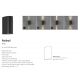 Aplice - Aplica LED ambientala de exterior IP44 Asbol