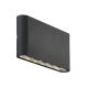 Aplice - Aplica LED exterior lumina ambientala Kinver neagra