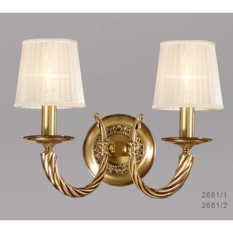 Aplice, corpuri de iluminat pentru pereti - Aplica de perete LUX fabricata manual Olga