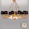 Candelabru LUX 12 brate, fabricat manual Olga