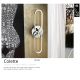 Aplice, corpuri de iluminat pentru pereti - Aplica de perete LED design ultra-modern Colette crom