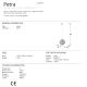 Pendule, Lustre suspendate - Pendul design modern Petra 30cm