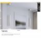 Pendule, Lustre suspendate - Pendul LED dimabil design modern minimalist Varas alb