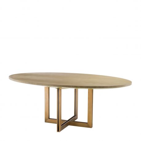 Mese dining - Masa LUX Melchior oval, alama