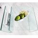 Masute Living - Masuta living moderna din sticla 12mm, Fantome 50cm