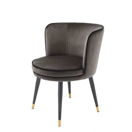 Scaune - Scaun design LUX Grenada gri