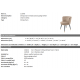 Scaune - Scaun design LUX Grenada greige