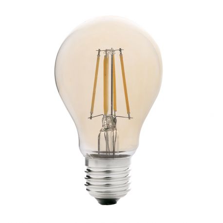 Becuri E27 - Bec E27 LED AMBER 5W 2200K DIMABLE