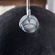 Pendule, Lustre suspendate - Lustra din fibra de sticla Glow 50cm, negru/ auriu