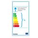 Pendule, Lustre suspendate - Lustra din fibra de sticla Glow 50cm, negru/ auriu