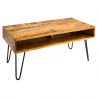 Masuta design industrial vintage Scorpion 100cm, mango natur