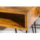 Masute Living - Masuta design industrial vintage Scorpion 100cm, mango natur