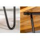 Masute Living - Masuta design industrial vintage Scorpion 100cm, mango natur