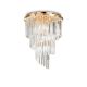 Lustre aplicate - Lustra / Plafoniera moderna design elegant CARLTON oro PL12