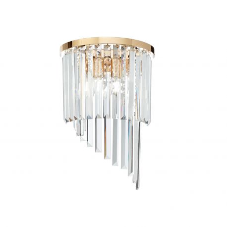 Aplice, corpuri de iluminat pentru pereti - Aplica perete moderna design elegant CARLTON AP3 oro