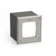 Spoturi - SPOT LED INCASTRABIL DE EXTERIOR Inox PATRAT