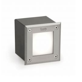 Spoturi - SPOT LED INCASTRABIL DE EXTERIOR Inox PATRAT