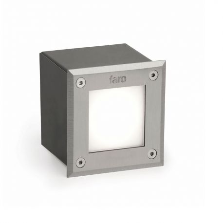 Spoturi - SPOT LED INCASTRABIL DE EXTERIOR Inox PATRAT