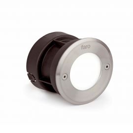 Spoturi - SPOT LED INCASTRABIL DE EXTERIOR Inox Rotund