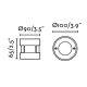 Spoturi - SPOT LED INCASTRABIL DE EXTERIOR Inox Rotund