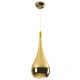 Pendul design modern scandinav 18cm DROP auriu lucios