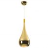 Pendul design modern scandinav 18cm DROP auriu lucios