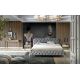 Paturi - Pat dublu tapitat, design LUX Georgy