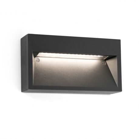 Aplice - Aplica LED de exterior IP44 iluminat ambiental PATH gri