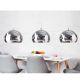 Pendule, Lustre suspendate - LUSTRA CU 3 PENDULE Chromagon 3 crom