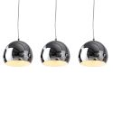 LUSTRA CU 3 PENDULE Chromagon 3 crom